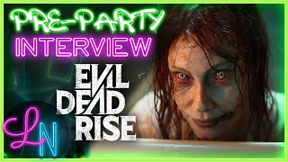 Evil Dead Rise Interview Meet Alyssa Sutherland Your New Favorite Deadite [upl. by Atsirak813]