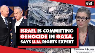 Israel is committing genocide in Gaza UN human rights expert explains [upl. by Aicyle]