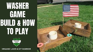 How To Build A Washer Toss Game Washer Game Build amp How To Play How to Make the Game Washers [upl. by Yentiw626]