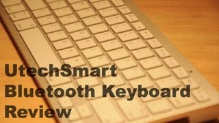 UtechSmart Slim Bluetooth Keyboard Review [upl. by Addi]