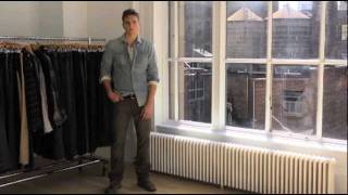 GQ amp 7 For All Mankind The Rugged Gentleman Trend Video [upl. by Lapides]