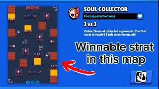 Winnable strat in this map Brawlstars Shorts [upl. by Beckett217]