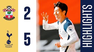 SOUTHAMPTON 25 TOTTENHAM HOTSPUR  CLASSIC PREMIER LEAGUE HIGHLIGHTS  SON SCORES FOUR [upl. by Reiser]