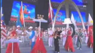 27NOV10 THAILAND Part 5 Guangzhou 2010 Asian Games Closing Ceremony  The 16th Asian Games China  พิธีปิดกีฬาเอเชี่ยนเกมส์ ครั้งที่ ๑๖ กวางเจา จีน [upl. by Nilyad]