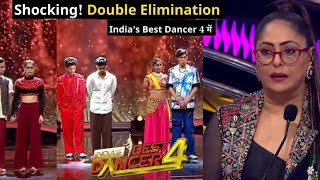 Indias Best Dancer 4  Shocking Double Elimination Announced  Indias Best Dancer 4 Today Episode [upl. by Asille189]