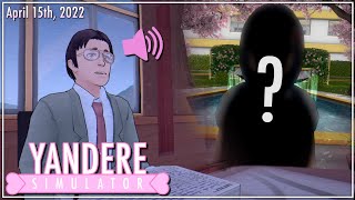 April 15th New Headmaster Voicelines New Medibang Prize amp More  Yandere Simulator [upl. by Bina]