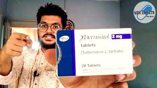 DetrusitolTolterodine Ltartrate 2mg tablet dangerous side effects in English  Side effects 💊☣️🔥💯 [upl. by Wahkuna]