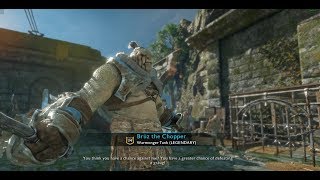 Shadow Of War  Recruiting BRUZ THE CHOPPER NOT SHAMED [upl. by Hickie]