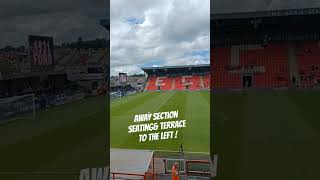 Away end of Exeter City St James Park [upl. by Onaireves]