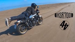 Yamaha XSR700 XTribute Review [upl. by Acinomed]