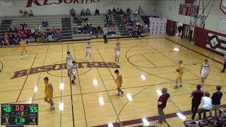 Elkhart Lake  Glenbeulah High School vs Howards Grove High School Mens Varsity Basketball [upl. by Jillian]