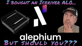 NEW Iceriver AL0 Alephium ASIC miner I bought one but should you [upl. by Adam83]