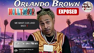 Orlando Brown Makes Some Unbelievable Comments On CamCaponeNews MUST SEE👀 My reaction [upl. by Plotkin]