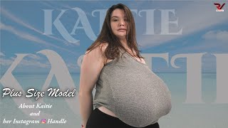 Kaitie  Plus Size Curvy  Top Heavy Model  модель плюссайз  Modèles aux courbes  Bio [upl. by Chilt]