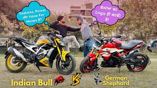 Apache RTR 310 VS BMW G 310R Owner’s Fight🥊 Review [upl. by Zurkow]