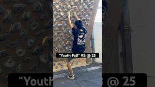 “Youth Full”  25° on Kilter Board Homewall First V8 on this board I’m psyched climbing kilter [upl. by Moina]