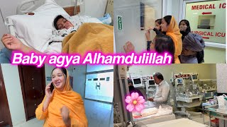 Baby agya Alhamdulillah  Sitara Yaseen vlog [upl. by Anitaf74]