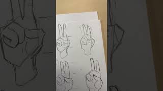 Sycra Iterative DRAWING art drawing sketch howtodraw hands [upl. by Eppesuig108]