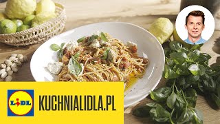 OBIAD W 15 MINUT spaghetti z pomidorami pistacjami i ricottą  Karol Okrasa amp Kuchnia Lidla [upl. by Mischa309]