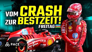 Freitag Baku Sind Leclerc amp Ferrari jetzt wieder Favorit [upl. by Barmen]