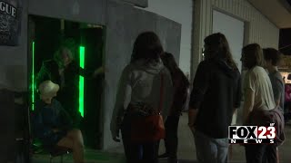 Video Haunted attraction in Chouteau hopes to raise money for fire department [upl. by Yran]