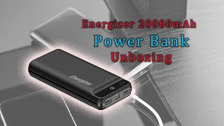 Power Bank Unboxing Energizer 20000mAh [upl. by Auof]