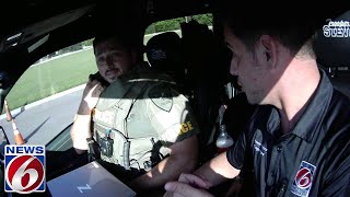 Kissimmee SWAT team member rides along with Trooper Steve [upl. by Harshman]