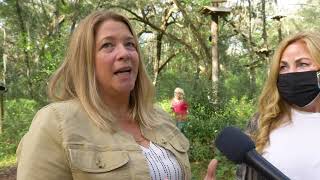 The Ultimate Adventure in Florida  TreeHoppers Zip Line Park [upl. by Aelanej]