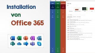 Installation von Office 365 [upl. by Kissner193]