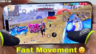 iPhone 15 Pro Max 1 vs 4 free fire full map gameplay one tap headshot with 3 finger handcam [upl. by Bozovich]