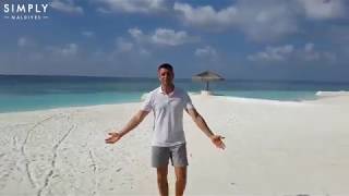 Oblu Select at Sangeli Maldives Beach Villa with Pool Room Tour [upl. by Amirak]