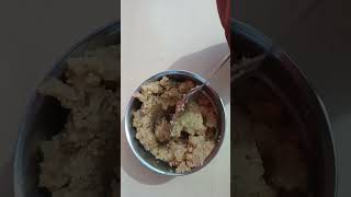 A nice bowl of nourishing Suji Halwa contains 620 calories12g protein17g fat amp 9g fiberdiet [upl. by Hewes889]