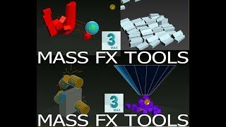 MassFX Tools in 3ds max 2018 [upl. by Sisto495]