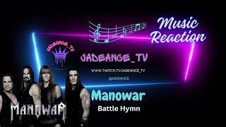 MUSIC REACTION MANOWARband Aussie reacts to Battle Hymn [upl. by Asiulairam]