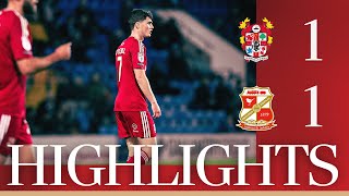 Extended Highlights Tranmere Rovers vs Swindon Town [upl. by Raddie]