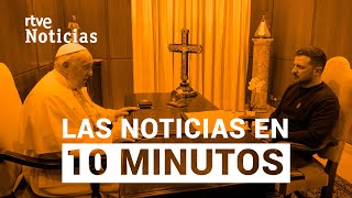 Las noticias del SÁBADO 13 de MAYO en 10 minutos  RTVE Noticias [upl. by Kinsman]