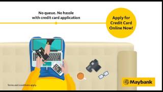 Maybank  Apply for a Maybank Credit Card Online [upl. by Manuela962]