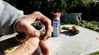 Reparar taladro de impacto dewalt parts dw0892 se me perdieron las bolitas [upl. by Durwin]