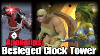 Apokolips Besieged Clock Tower Elite  Rage Tank  Dcuo [upl. by Turnbull]