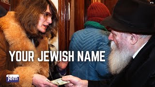 Heres Your Jewish Name  The Lubavitcher Rebbe [upl. by Elaynad]