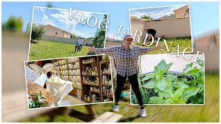 VLOG JARDINAGE  MALADE SHOPPING EN JARDINERIE ET UPDATES  JUSTINE DUERRE [upl. by Miah]