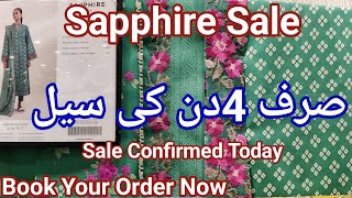 Sapphire Sale Confirmed Today 35 off Sale for 4 days only  Sapphire Sale Updates Pre Booking [upl. by Rosanne981]