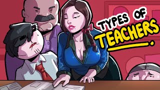 Types of CREEPY Teachers in School  Hindi Animated Storytime [upl. by Rehotsirk]