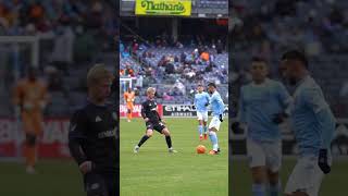 UNREAL TOUCH AND NUTMEG 😱 nycfc newyorkcityfc mls majorleaguesoccer nutmeg soccerskills [upl. by Behre]