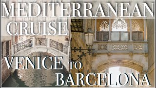 Mediterranean cruise Venice to Barcelona  Naples  Florence  Nice  NCL cruise Italy Spain Croatia [upl. by Tempest]