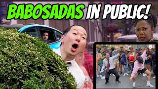 BABOSADAS  Q Park Reggaeton in Public  Dembow [upl. by Ailed]