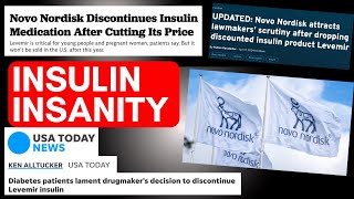 Shocking news for Type 1 Diabetics Insulin discontinued [upl. by Nohsid]