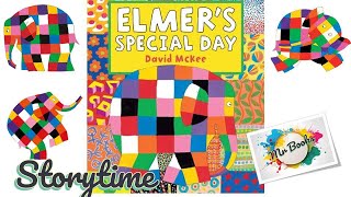 Read Aloud Elmers Special Day by David Mckee Story time book Comprehension Questions Elmer Elephant [upl. by Nohcim829]