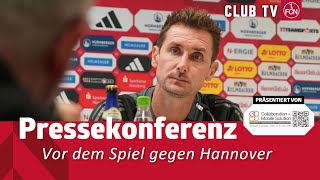 RELIVE Die PK vor dem Spiel gegen Hannover [upl. by Mendel828]