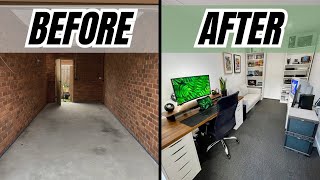 How I Converted My Garage Into a Room and What It Cost [upl. by Douty874]